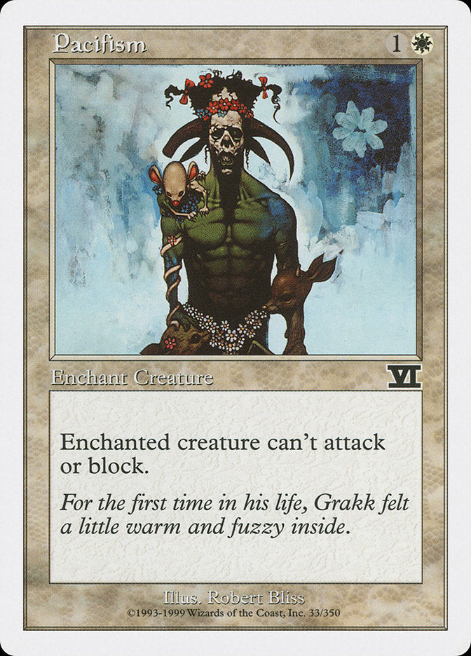 Pacifism [Classic Sixth Edition] | Game Haven TX