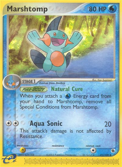 Marshtomp (41/109) [EX: Ruby & Sapphire] | Game Haven TX