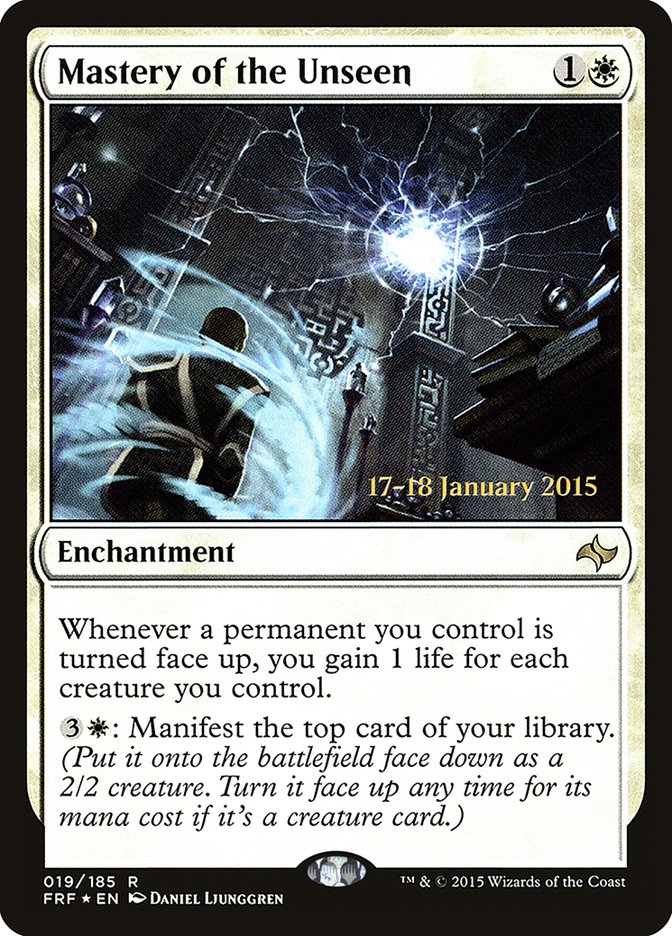 Mastery of the Unseen  [Fate Reforged Prerelease Promos] | Game Haven TX