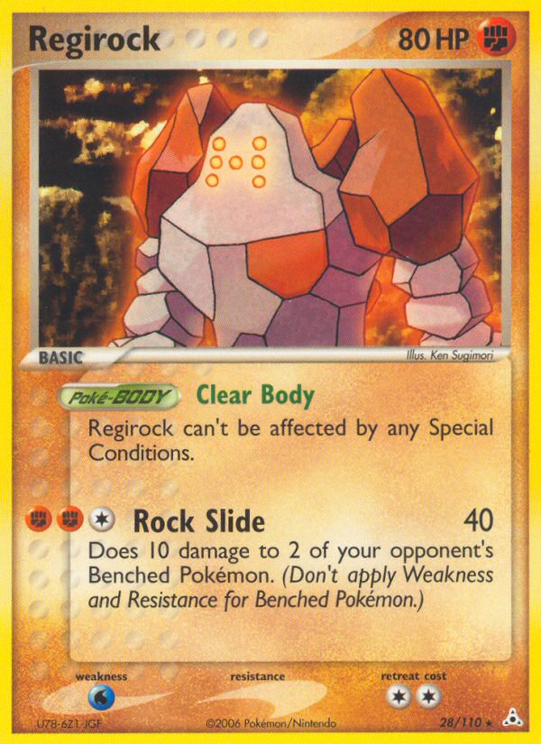 Regirock (28/110) [EX: Holon Phantoms] | Game Haven TX