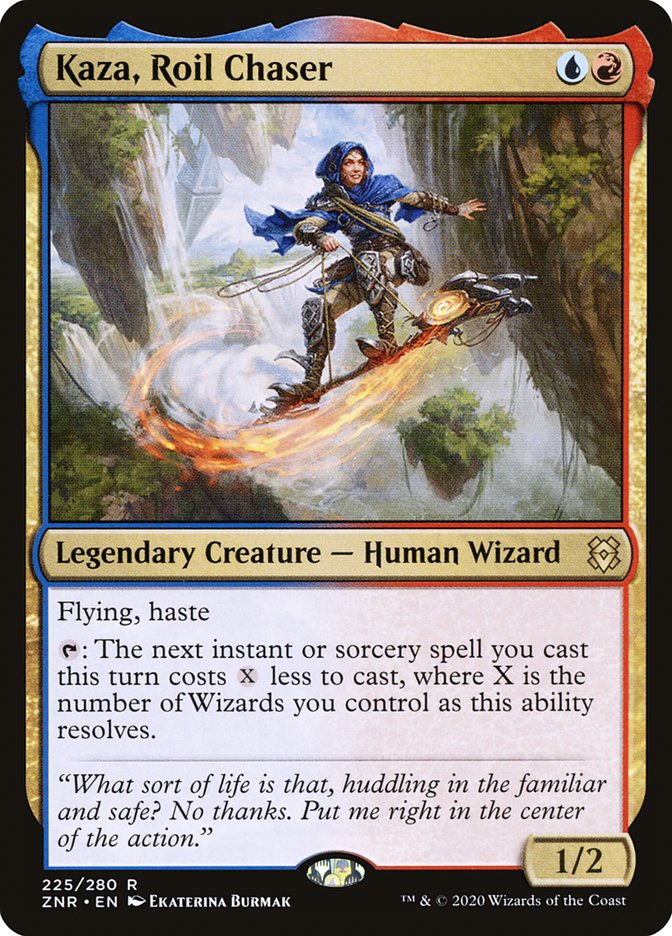 Kaza, Roil Chaser [Zendikar Rising] | Game Haven TX