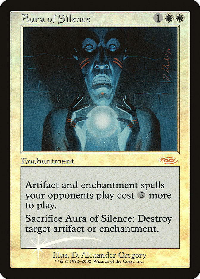 Aura of Silence [Friday Night Magic 2002] | Game Haven TX