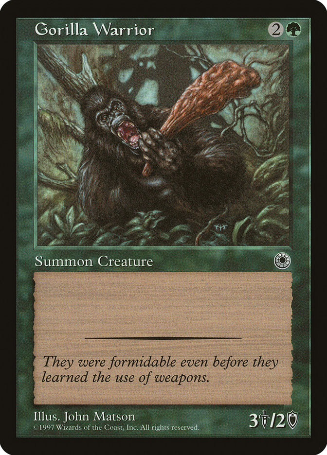 Gorilla Warrior [Portal] | Game Haven TX