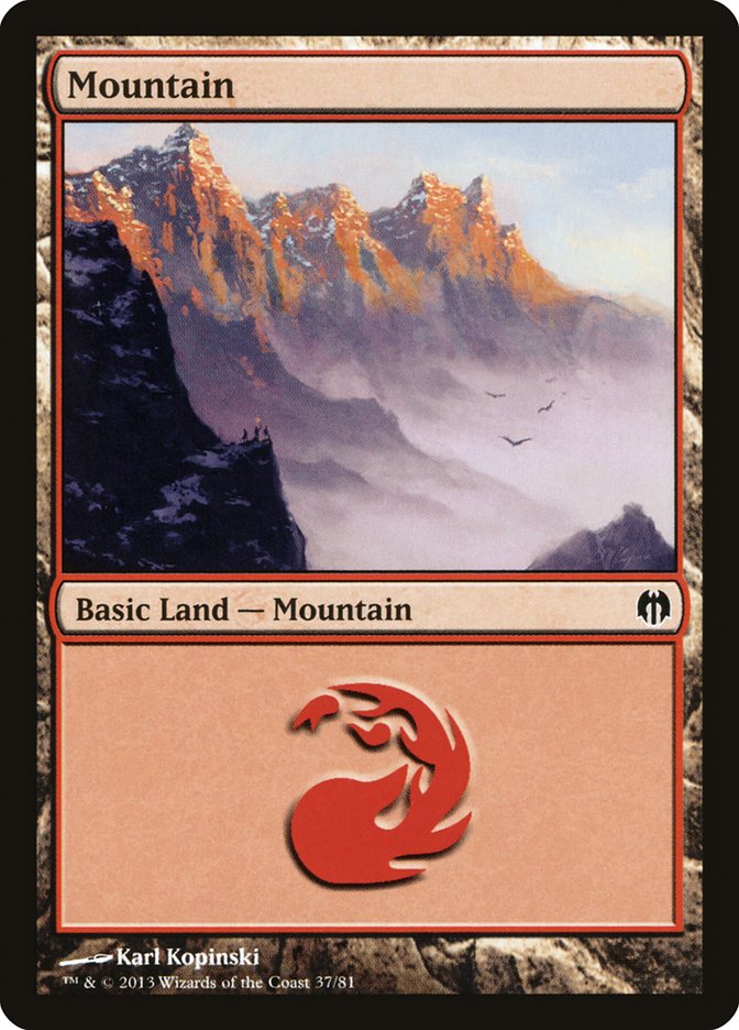 Mountain [Duel Decks: Heroes vs. Monsters] | Game Haven TX
