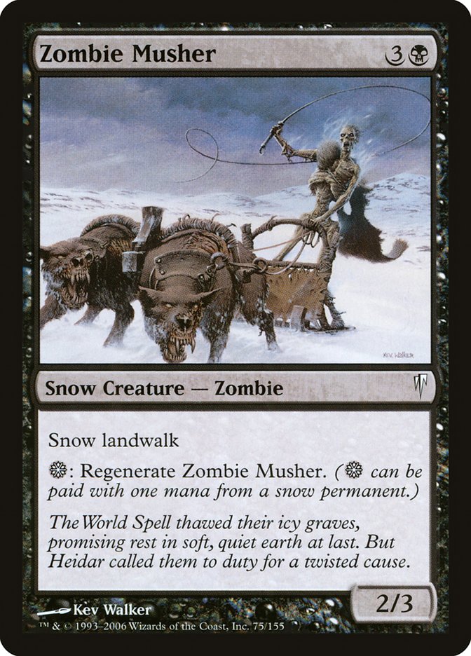 Zombie Musher [Coldsnap] | Game Haven TX