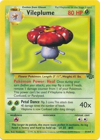 Vileplume (31/64) [Jungle Unlimited] | Game Haven TX