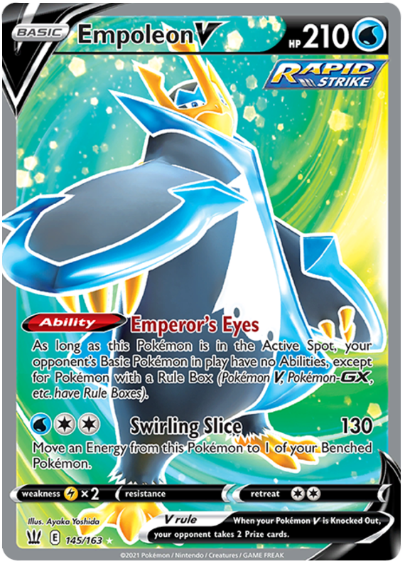 Empoleon V (145/163) [Sword & Shield: Battle Styles] | Game Haven TX