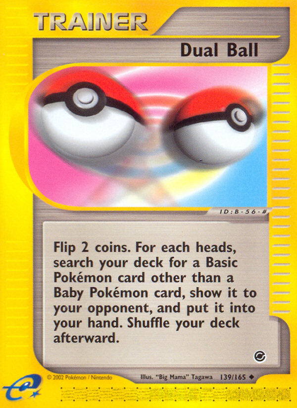 Dual Ball (139/165) [Expedition: Base Set] | Game Haven TX