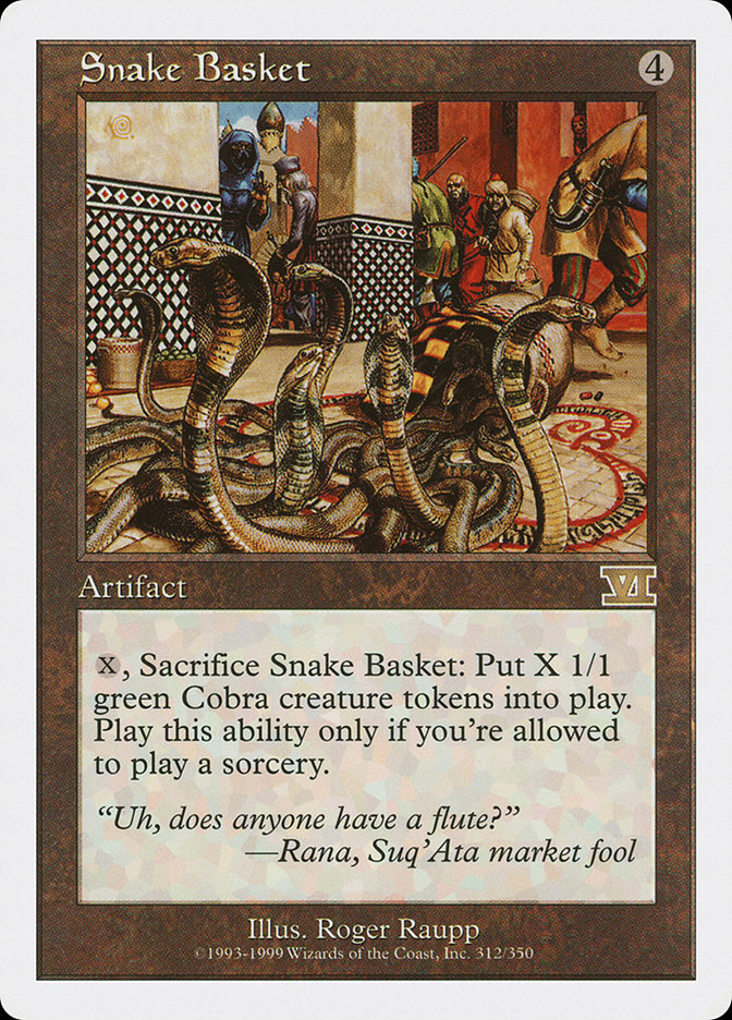 Snake Basket [Classic Sixth Edition] | Game Haven TX