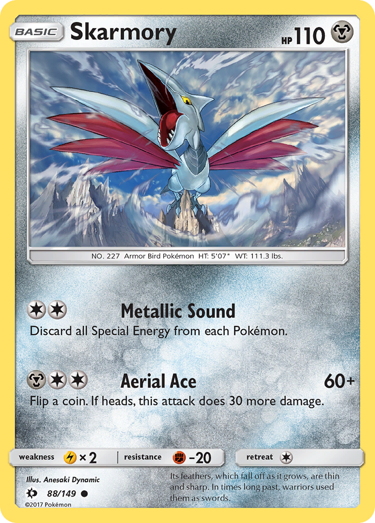 Skarmory (88/149) [Sun & Moon: Base Set] | Game Haven TX