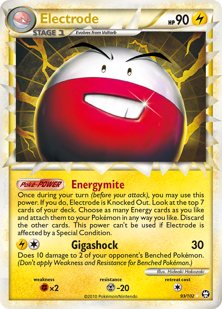 Electrode (93/102) [HeartGold & SoulSilver: Triumphant] | Game Haven TX