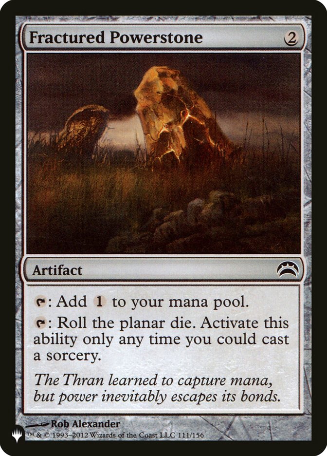 Fractured Powerstone [The List] | Game Haven TX