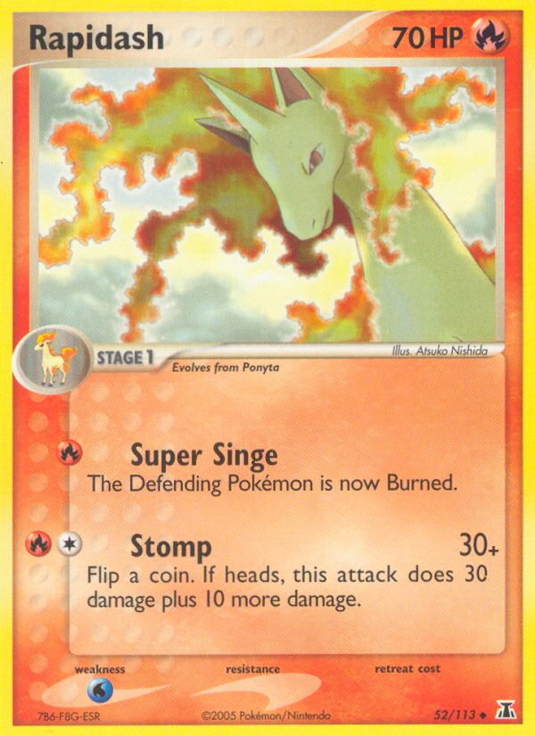 Rapidash (52/113) [EX: Delta Species] | Game Haven TX