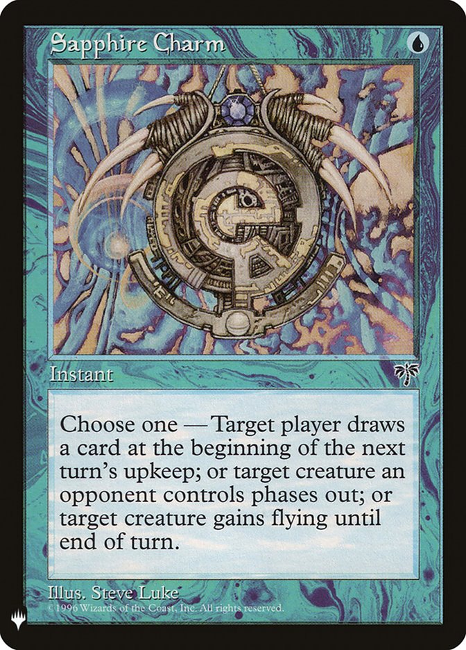 Sapphire Charm [Mystery Booster] | Game Haven TX