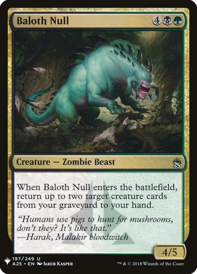Baloth Null [Mystery Booster] | Game Haven TX
