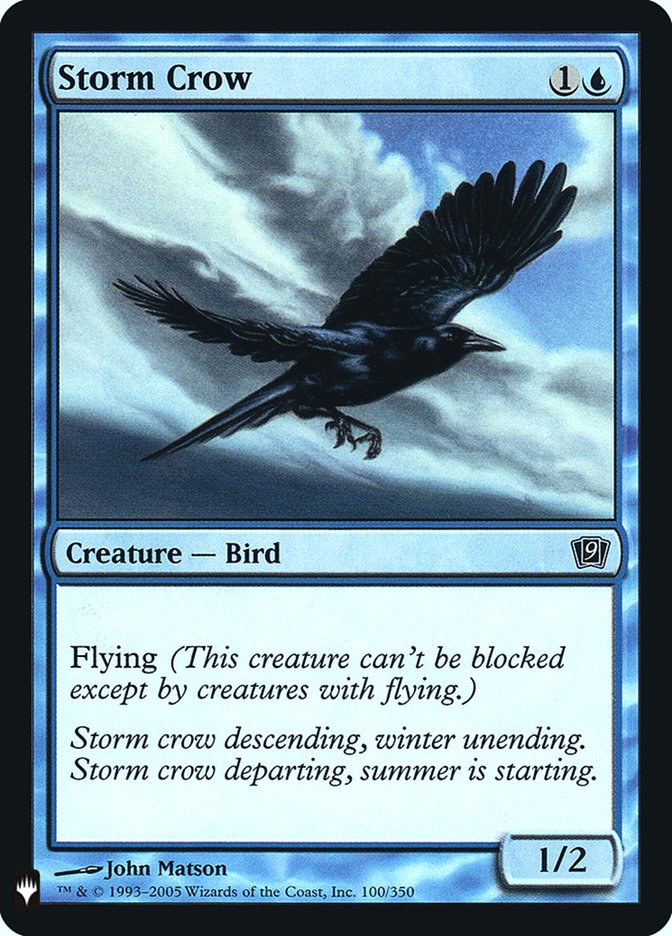 Storm Crow [Mystery Booster] | Game Haven TX