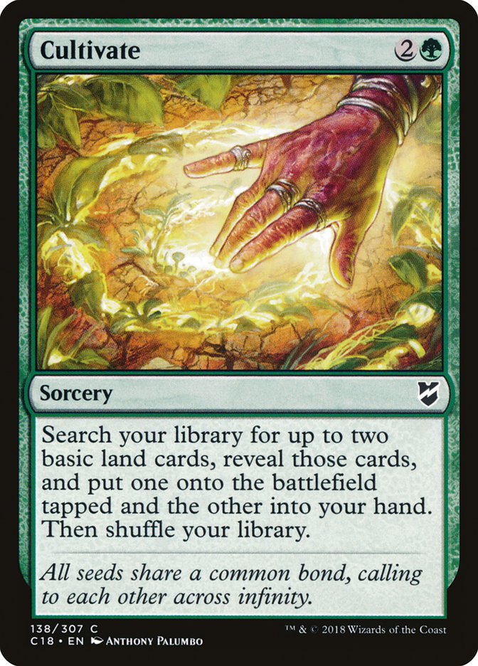 Cultivate [Commander 2018] | Game Haven TX