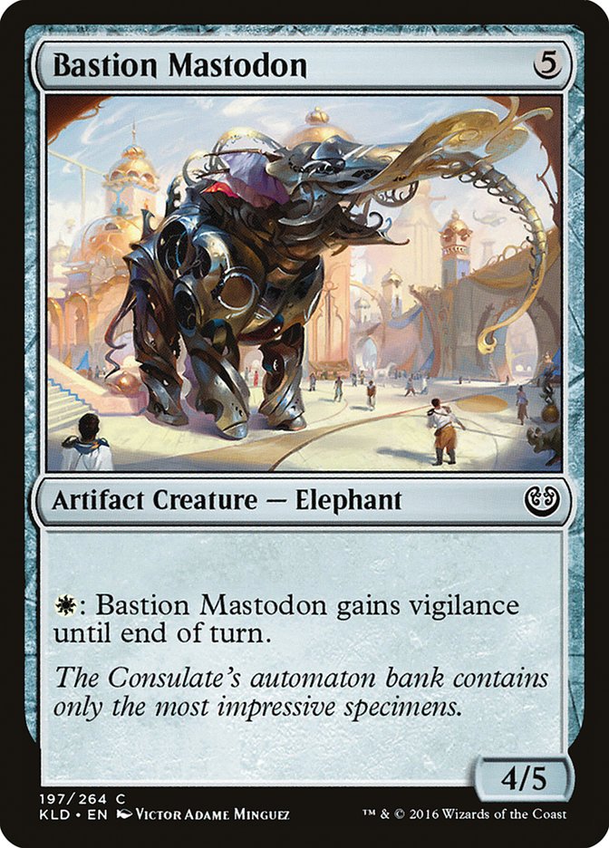 Bastion Mastodon [Kaladesh] | Game Haven TX