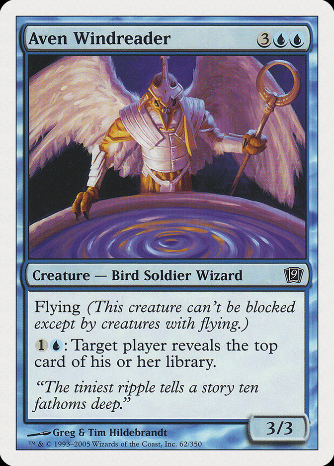 Aven Windreader [Ninth Edition] | Game Haven TX