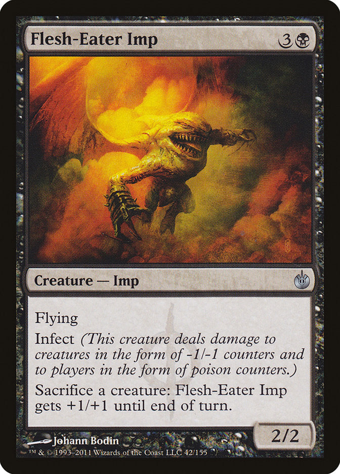 Flesh-Eater Imp [Mirrodin Besieged] | Game Haven TX