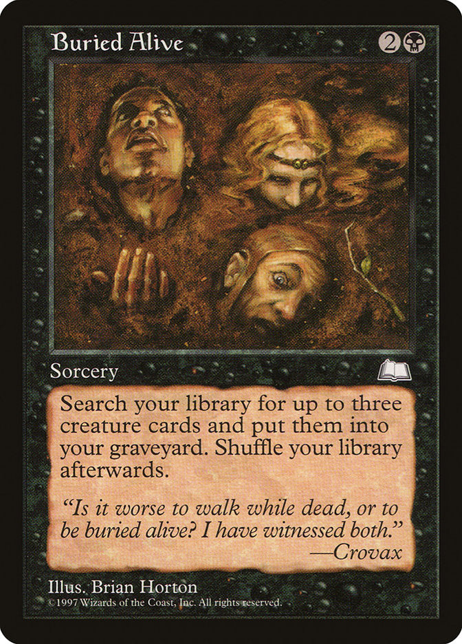 Buried Alive [Weatherlight] | Game Haven TX
