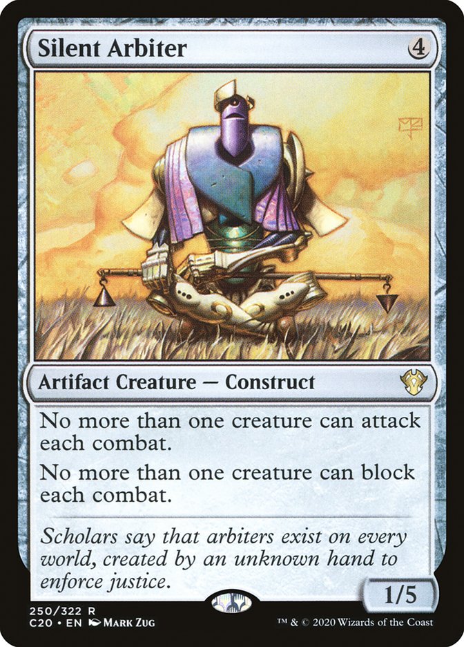 Silent Arbiter [Commander 2020] | Game Haven TX