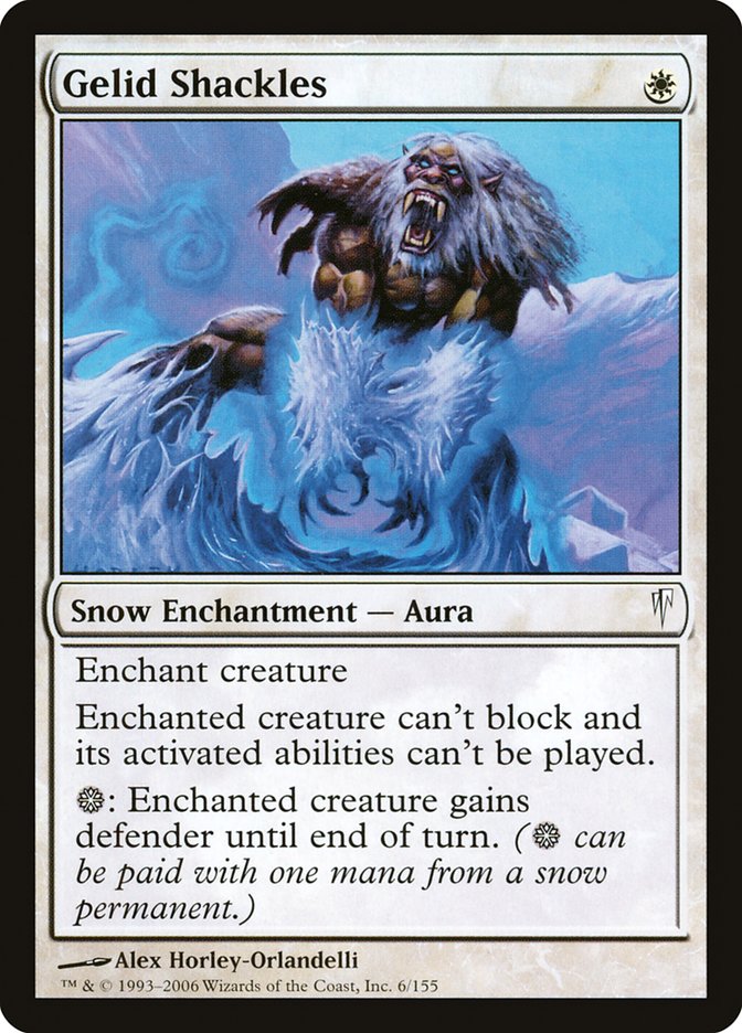 Gelid Shackles [Coldsnap] | Game Haven TX