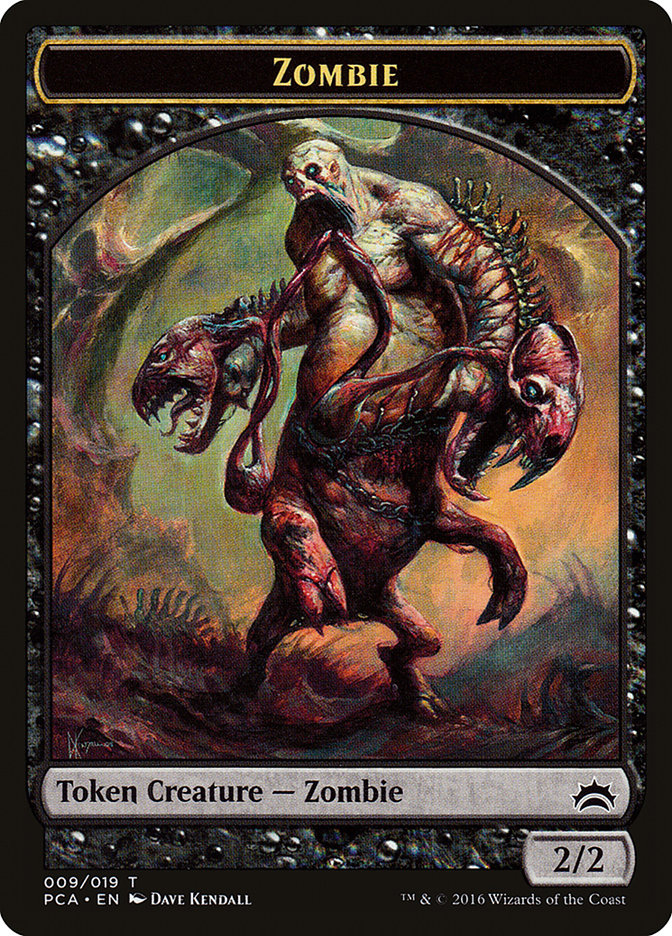 Zombie [Planechase Anthology Tokens] | Game Haven TX