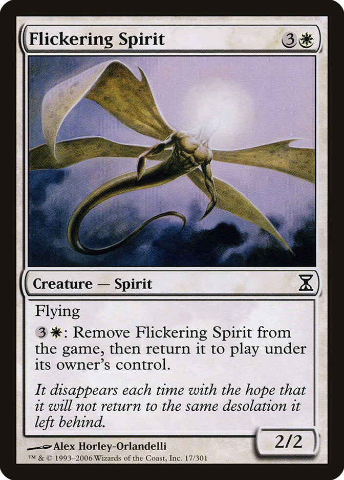 Flickering Spirit [Time Spiral] | Game Haven TX