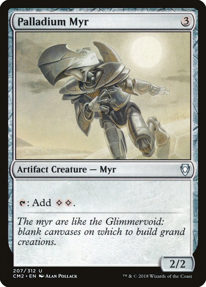 Palladium Myr [Commander Anthology Volume II] | Game Haven TX