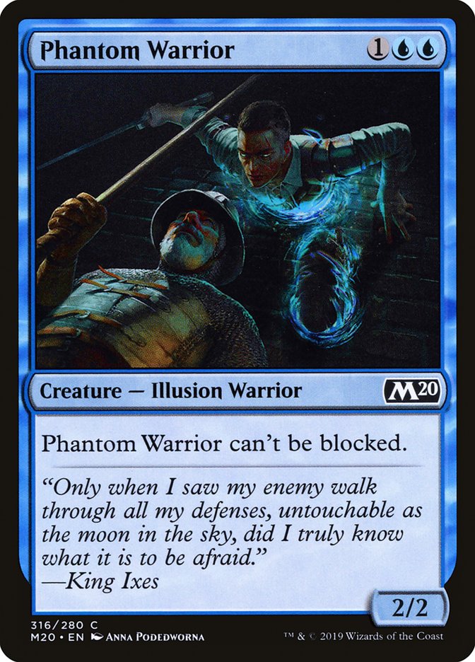 Phantom Warrior [Core Set 2020] | Game Haven TX