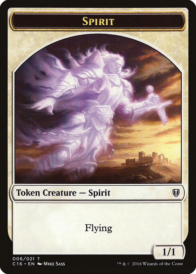Spirit (006/021) [Commander 2016 Tokens] | Game Haven TX