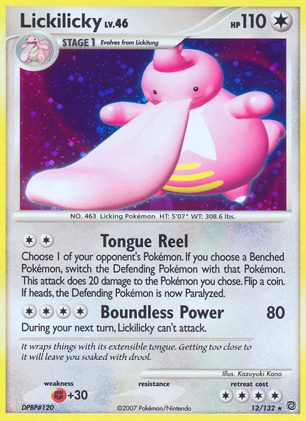 Lickilicky (12/132) [Diamond & Pearl: Secret Wonders] | Game Haven TX