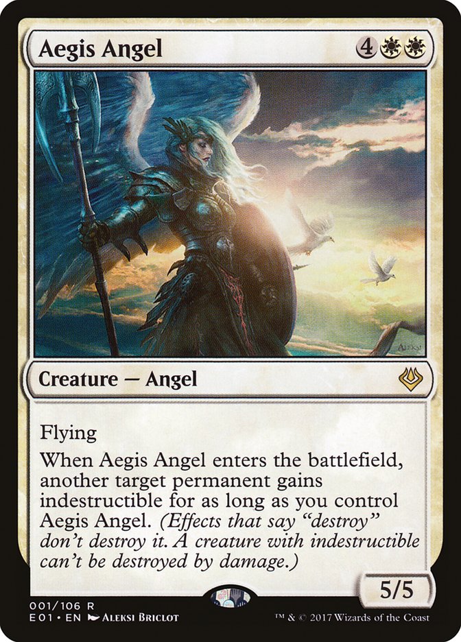 Aegis Angel [Archenemy: Nicol Bolas] | Game Haven TX