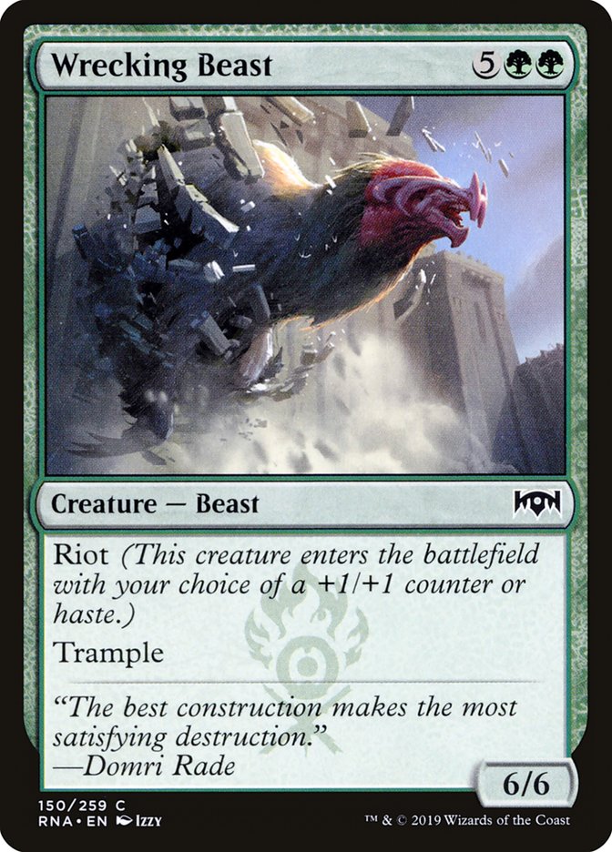 Wrecking Beast [Ravnica Allegiance] | Game Haven TX