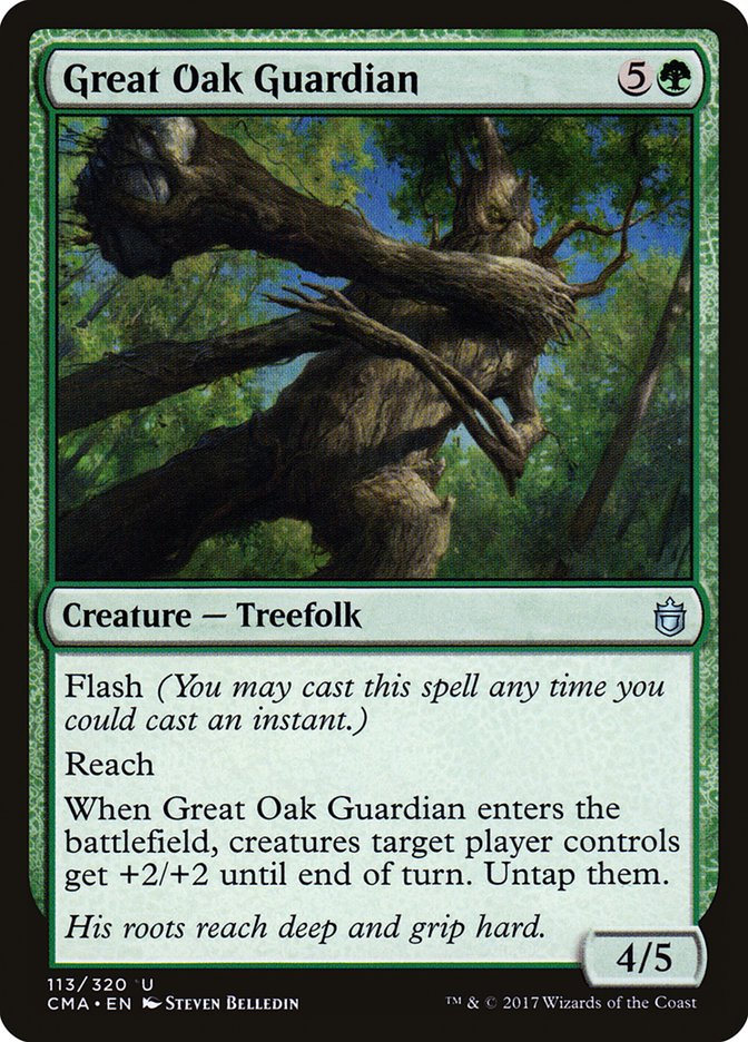 Great Oak Guardian [Commander Anthology] | Game Haven TX