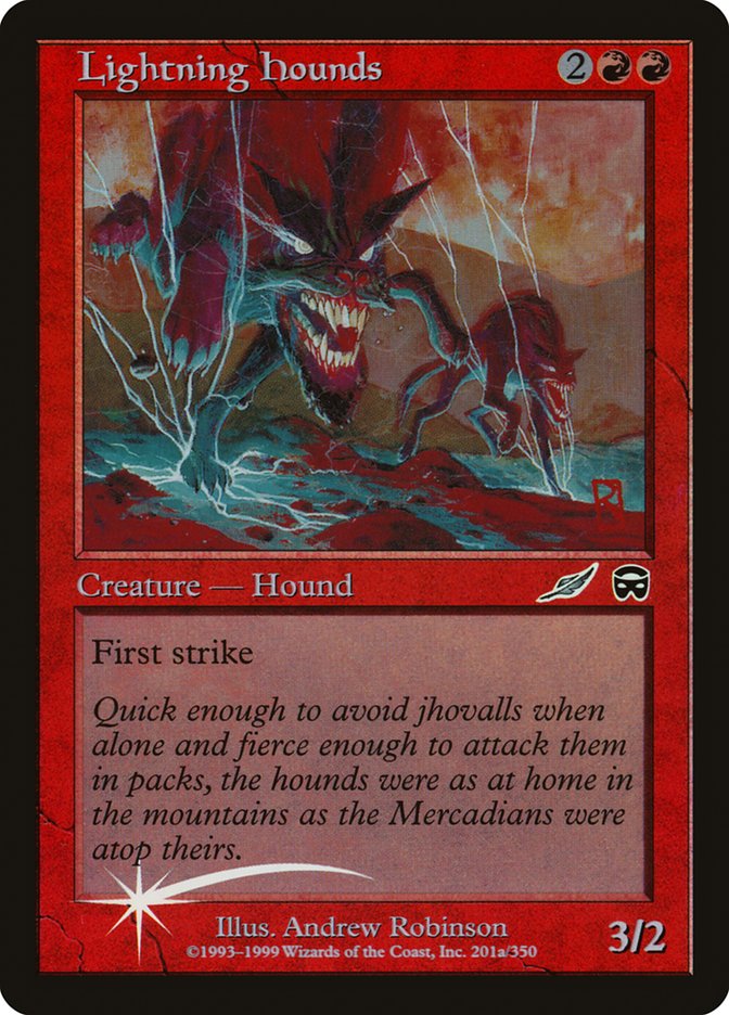 Lightning Hounds [Magazine Inserts] | Game Haven TX