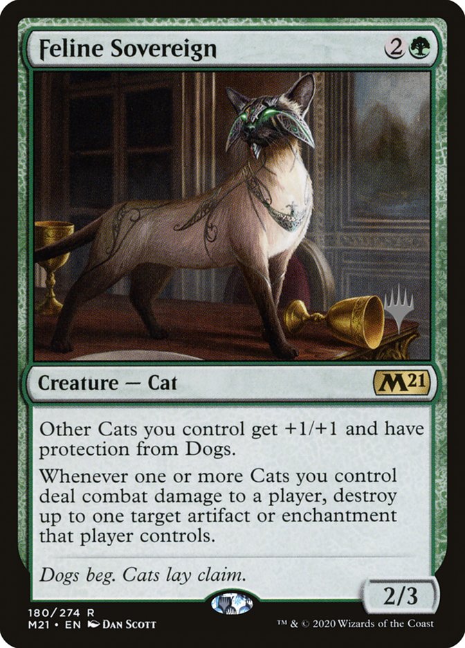 Feline Sovereign (Promo Pack) [Core Set 2021 Promos] | Game Haven TX