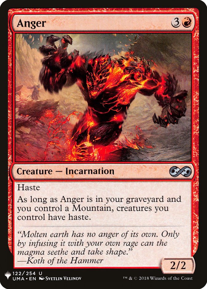 Anger [Mystery Booster] | Game Haven TX