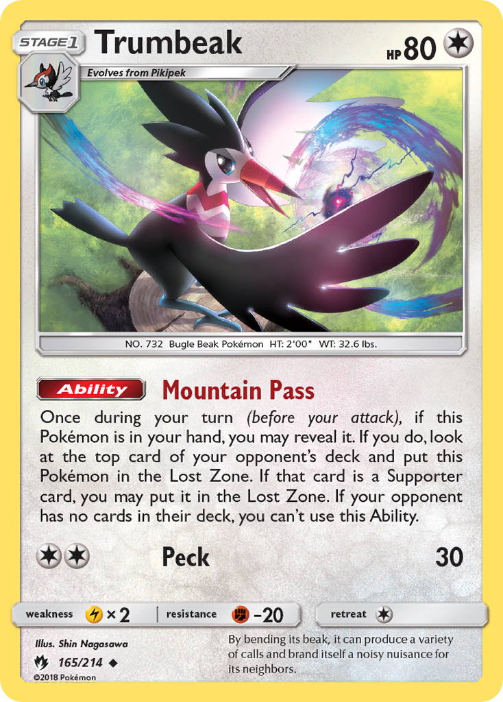 Trumbeak (165/214) [Sun & Moon: Lost Thunder] | Game Haven TX