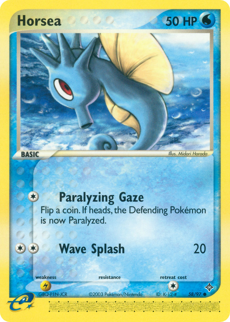 Horsea (58/97) [EX: Battle Stadium] | Game Haven TX