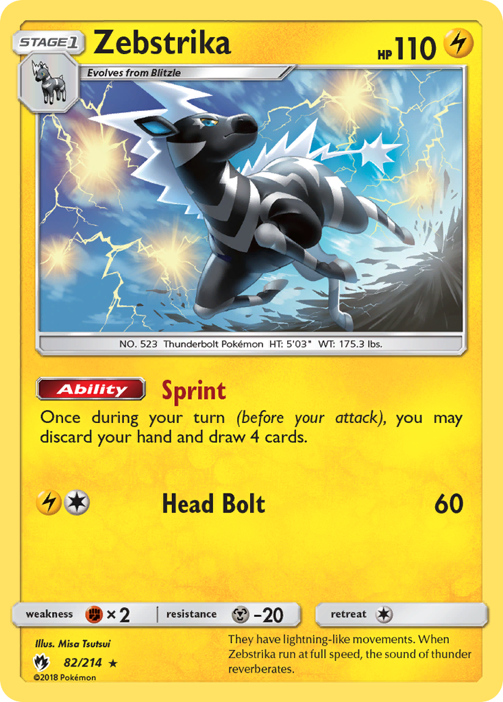 Zebstrika (82/214) [Sun & Moon: Lost Thunder] | Game Haven TX