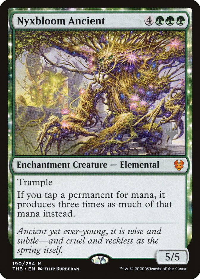Nyxbloom Ancient (Promo Pack) [Theros Beyond Death Promos] | Game Haven TX