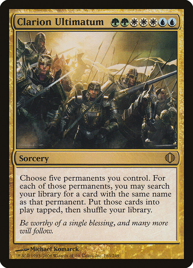 Clarion Ultimatum [Shards of Alara] | Game Haven TX