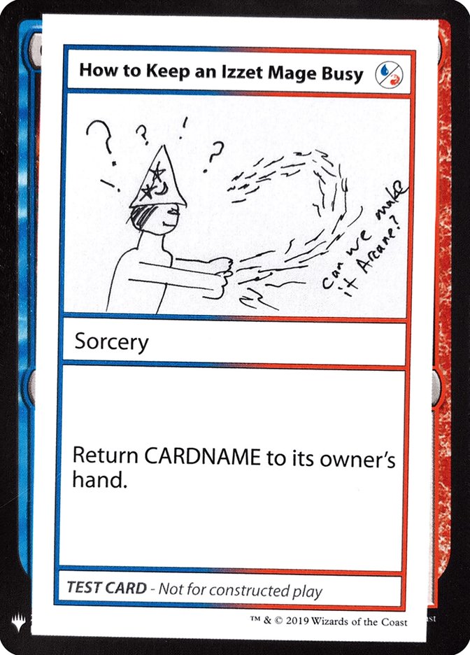 How to Keep an Izzet Mage Busy [Mystery Booster Playtest Cards] | Game Haven TX