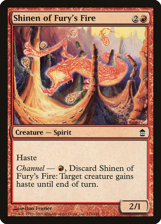 Shinen of Fury's Fire [Saviors of Kamigawa] | Game Haven TX