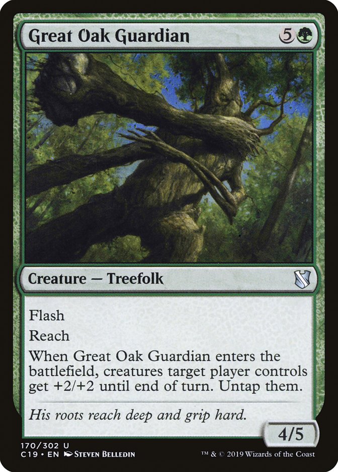 Great Oak Guardian [Commander 2019] | Game Haven TX