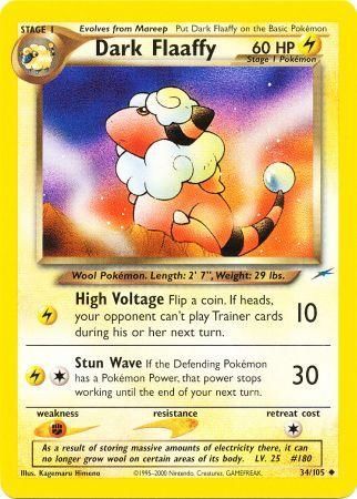 Dark Flaaffy (34/105) [Neo Destiny Unlimited] | Game Haven TX