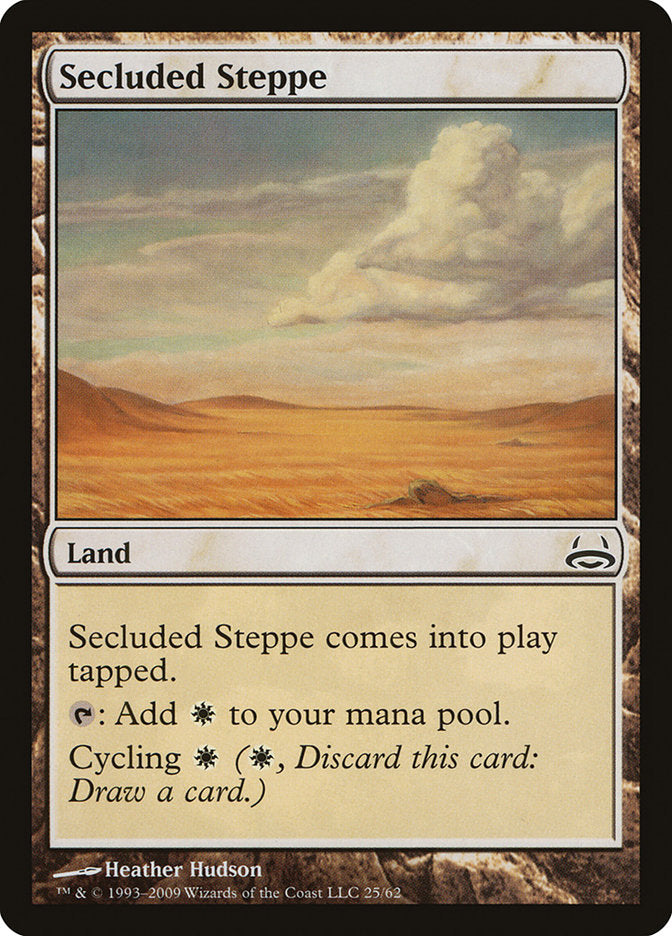 Secluded Steppe [Duel Decks: Divine vs. Demonic] | Game Haven TX