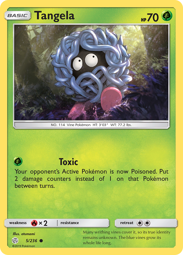 Tangela (5/236) [Sun & Moon: Cosmic Eclipse] | Game Haven TX
